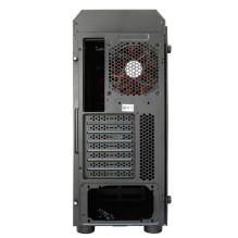 Dėklas, CHIEFTEC, SCORPION II, MidiTower, neįeina, ATX, MicroATX, MiniITX, juoda spalva, GL-02B-OP