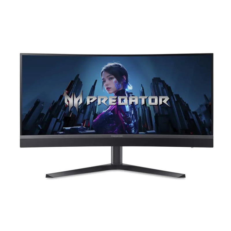 LCD Monitor, ACER, 34 &quot;, 3440 x 1440 pixels, UltraWide Quad HD, Native aspect ratio 21:9, LED, Curved, UM.CXXEE.301