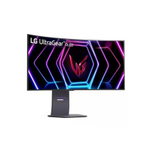 Monitorius, LG, 39GS95QE-B, 39', žaidimai / išlenktas / 21 : 9, skydelis OLED, 3440x1440, 21:9, 240Hz, matinis, 0,03 ms,