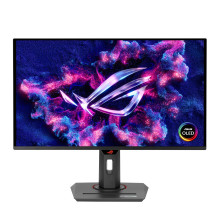 Monitorius, ASUS, 26,5 colio, 3840 x 2160 pikselių, 4K Ultra HD, natūralus kraštinių santykis 16:9, QD-OLED, plokščias, 