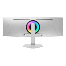 Monitorius, SAMSUNG, Odyssey G9 G93SD, 49', žaidimų / išlenktas, skydelis OLED, 5120x1440, 32:9, 240 Hz, 0,03 ms, balta 