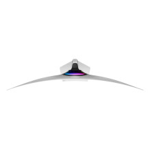 Monitorius, SAMSUNG, Odyssey G9 G93SD, 49', žaidimų / išlenktas, skydelis OLED, 5120x1440, 32:9, 240 Hz, 0,03 ms, balta 