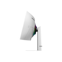 Monitorius, SAMSUNG, Odyssey G9 G93SD, 49', žaidimų / išlenktas, skydelis OLED, 5120x1440, 32:9, 240 Hz, 0,03 ms, balta 