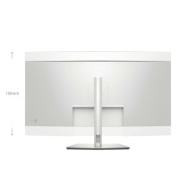 LCD Monitor, DELL, 210-BMDV, 39.7&quot;, Curved / 21 : 9, Swivel, Height adjustable, Tilt, Matte, Panel IPS, 5120x2160, 