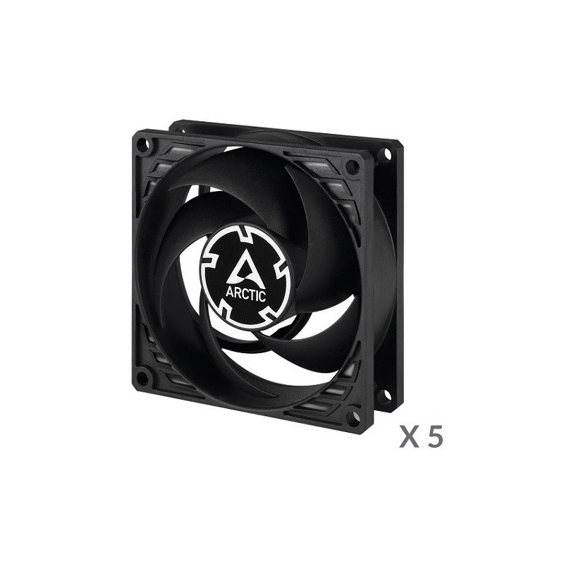Korpusinis Ventiliatorius - ARCTIC P8 Silent 80mm 1600 RPM 0.08 Sone Juodas