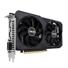 Vaizdo plokštė, ASUS, NVIDIA GeForce RTX 3050, 8 GB, GDDR6, 128 bitų, PCIE 4.0 16x, dviejų lizdų ventiliatorius, 1xDVI-D