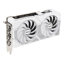 Vaizdo plokštė, ASUS, NVIDIA, GeForce RTX 5060, 8 GB, GDDR7, 128 bitų, PCI Express 5.0, aktyvi, DUAL-RTX5060-O8G-WHITE