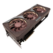 Vaizdo plokštė, ASUS, NVIDIA, GeForce RTX 5080, 16 GB, GDDR7, 256 bitų, PCI Express 5.0, aktyvi, RTX5080-O16G-NOCTUA
