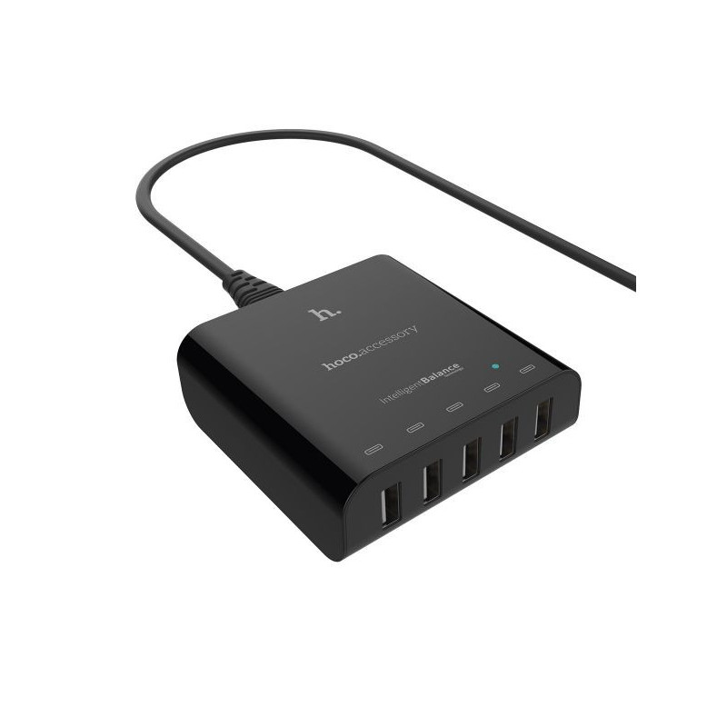 Hoco universalus UH501 išmanusis įkroviklis, juodas