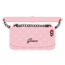 „Apple“ dygsniuotas silikoninis dėklas, skirtas „iPhone 6“, rožinis