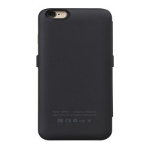 Hoco Apple iPhone 6 Ultra thin battery 3000mAh with leather case Black