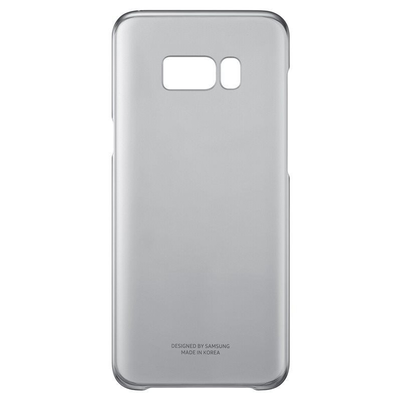 Samsung Galaxy S8 Plus G955 skaidrus dėklas EF-QG955CBEGWW juodas
