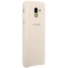 Samsung J6 2018 J600 dvisluoksnis dėklas EF-PJ600CFEGWW auksinis