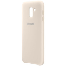 Samsung J6 2018 J600 dvisluoksnis dėklas EF-PJ600CFEGWW auksinis