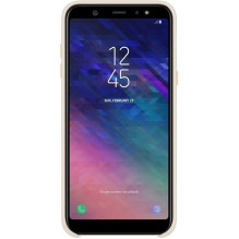 Samsung A6 Plus 2018 A605 dvisluoksnis dėklas EF-PA605CFE auksinis