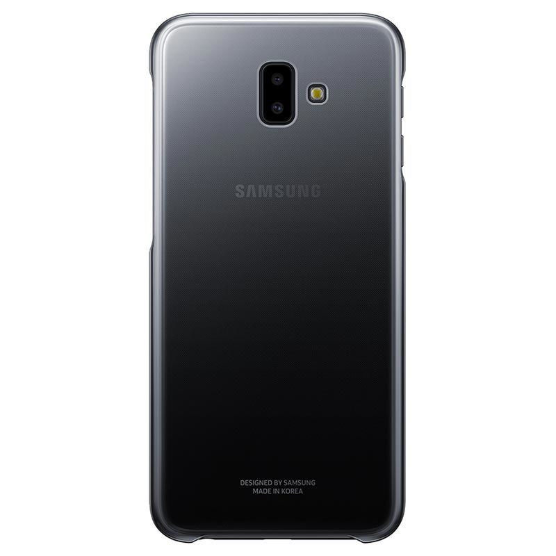 Samsung Galaxy J6 Plus dėklas „Gradation EF-AJ610CBEGWW“, juodas