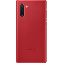 Samsung Galaxy Note 10 odinis dėklas, raudonas