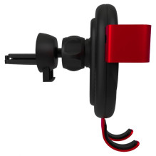 Evelatus - Gravity Car Holder with Wireless Charger WCH02 Red