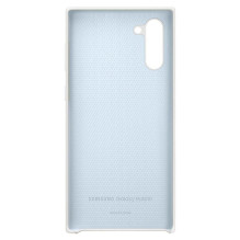 Samsung Galaxy Note 10 silikoninis dėklas, baltas