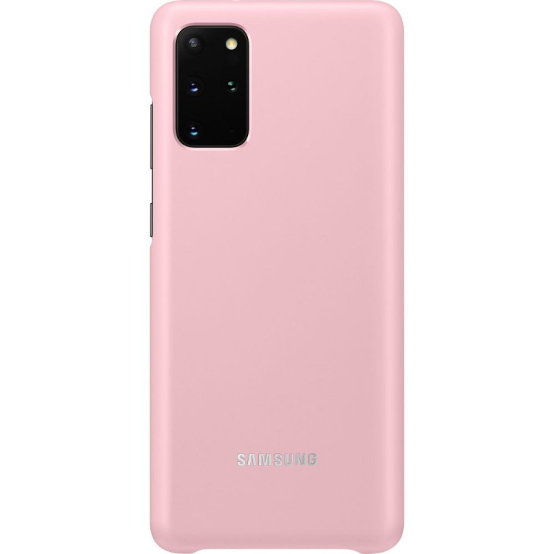 „Samsung Galaxy S20 Plus“ LED dėklas rožinis