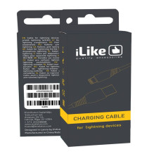 iLike - iLike Charging Cable for lightning devices CCI01 Black