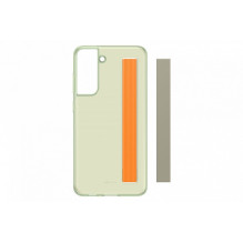 Samsung Galaxy S21 FE Clear Strap Cover Case Olive Green