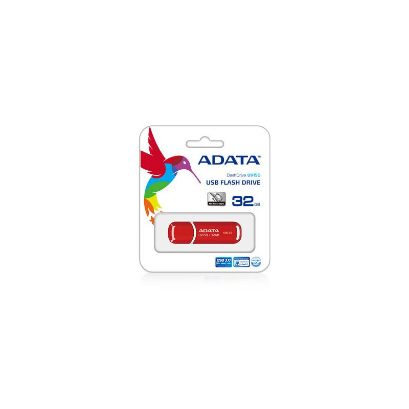 ADATA UV150 32 GB, USB 3.0, Red