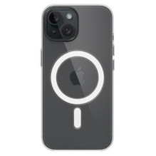 Apple - iPhone 15 Clear Case with MagSafe Clear