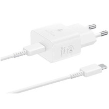 Samsung Samsung USB-C 25W kelioninis įkroviklis + USB-C duomenų kabelis EP-T2510XWE baltas