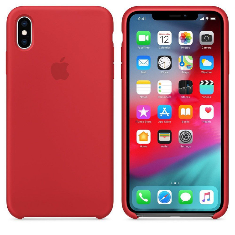 Apple iPhone XS Max Silicone Case MRWH2ZM / A Red