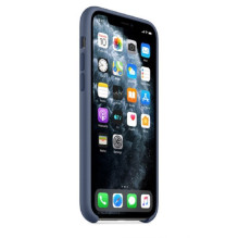 Apple iPhone 11 Pro silikoninis dėklas MWYR2ZM / A, Aliaskos mėlynas