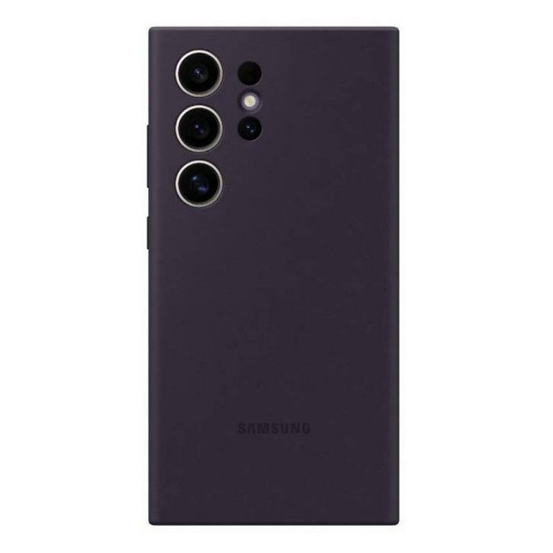 Samsung - Galaxy S24 Ultra tamsus silikoninis dėklas violetinis