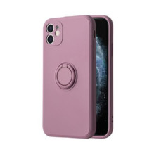 iLike Apple iPhone 13 silikoninis žiedas violetinis
