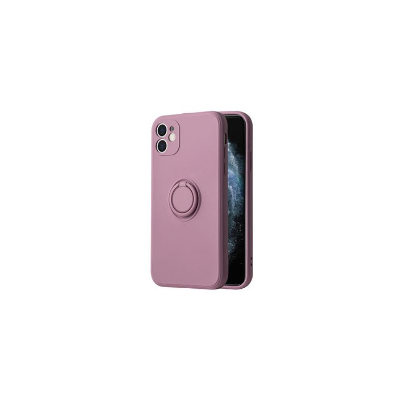 iLike Apple iPhone 13 silikoninis žiedas violetinis