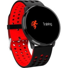 „iWear M9“ apvalus išmanusis laikrodis su lietimui jautriu 1,3 colio IPS medijos valdymu / širdies ritmo matavimu / krau