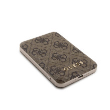 Guess Power Bank MagSafe 5000mAh 4G PU Brown Guess Power Bank MagSafe 5000mAh 4G PU Brown
