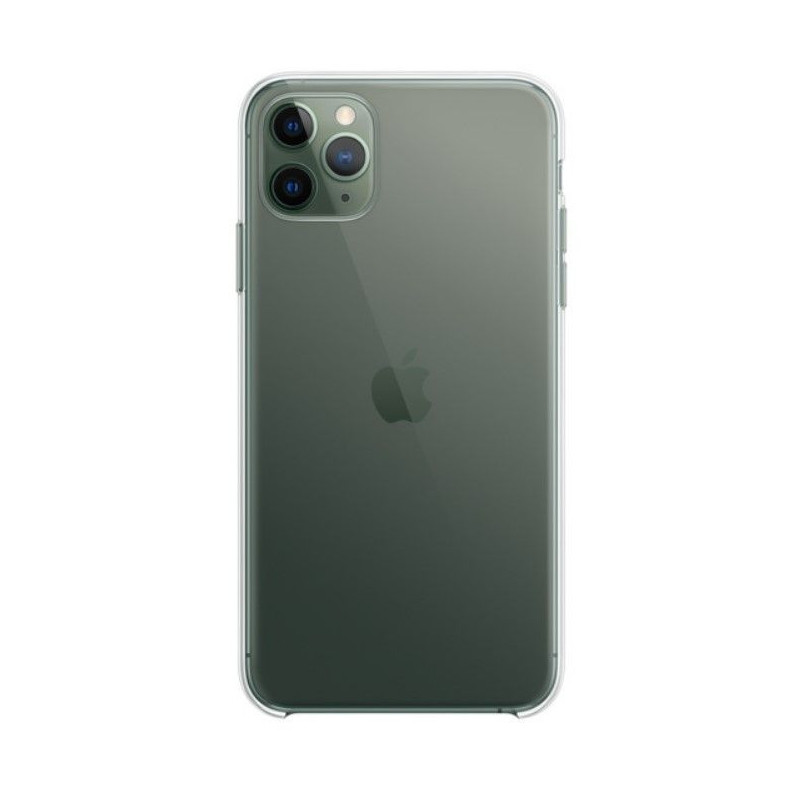Apple - iPhone 11 Pro Max Silicone Case Transparent