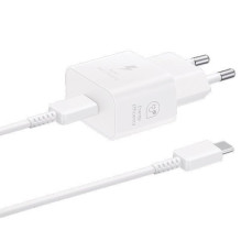 Samsung Ład. siec. Samsung EP-T2510XW 25W Fast Charge + kabel USB-C / USB-C biały / white