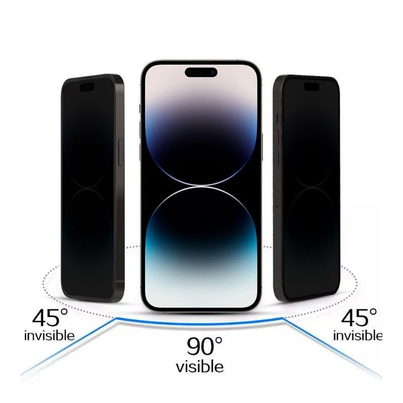 iLike Samsung GALAXY A32 5G Tempered Privacy Glass Black