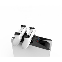 iLike P-5 Dual &amp; Fast Controller Charging Station for Sony Play Sttaion 5 PS5 Black
