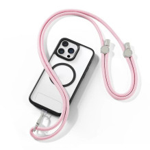 Dux Ducis DUX DUCIS Plaz - cross-body phone strap - light pink