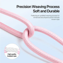 Dux Ducis DUX DUCIS Plaz - skersinis telefono dirželis - šviesiai rožinis