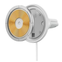 Baseus Wireless car charger with MagSafe 15W holder for air vent + USB Type C 25W White