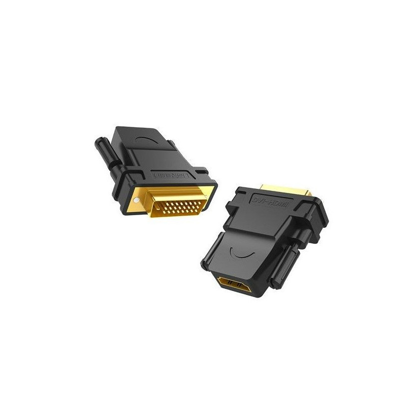 iLike HDMI adapter (female) - DVI 24 + 1 (male) FHD 60 Hz Black