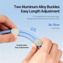 Dux Ducis DUX DUCIS Plaz - cross-body phone strap - light blue