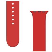 „iLike Strap APS“ silikoninis laikrodžio dirželis Ultra / 8 / 7 / 6 / 5 / 4 / 3 / 2 / SE (45 / 44 / 42 mm) Raudonas dirž