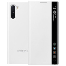 „Samsung Galaxy Note 10“ skaidraus vaizdo dėklas, baltas