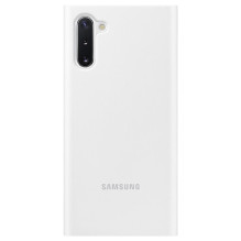„Samsung Galaxy Note 10“ skaidraus vaizdo dėklas, baltas