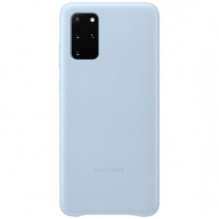 Samsung Galaxy S20 Plus Leather Cover Blue