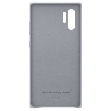 Samsung Galaxy Note 10+ Leather Cover case Gray